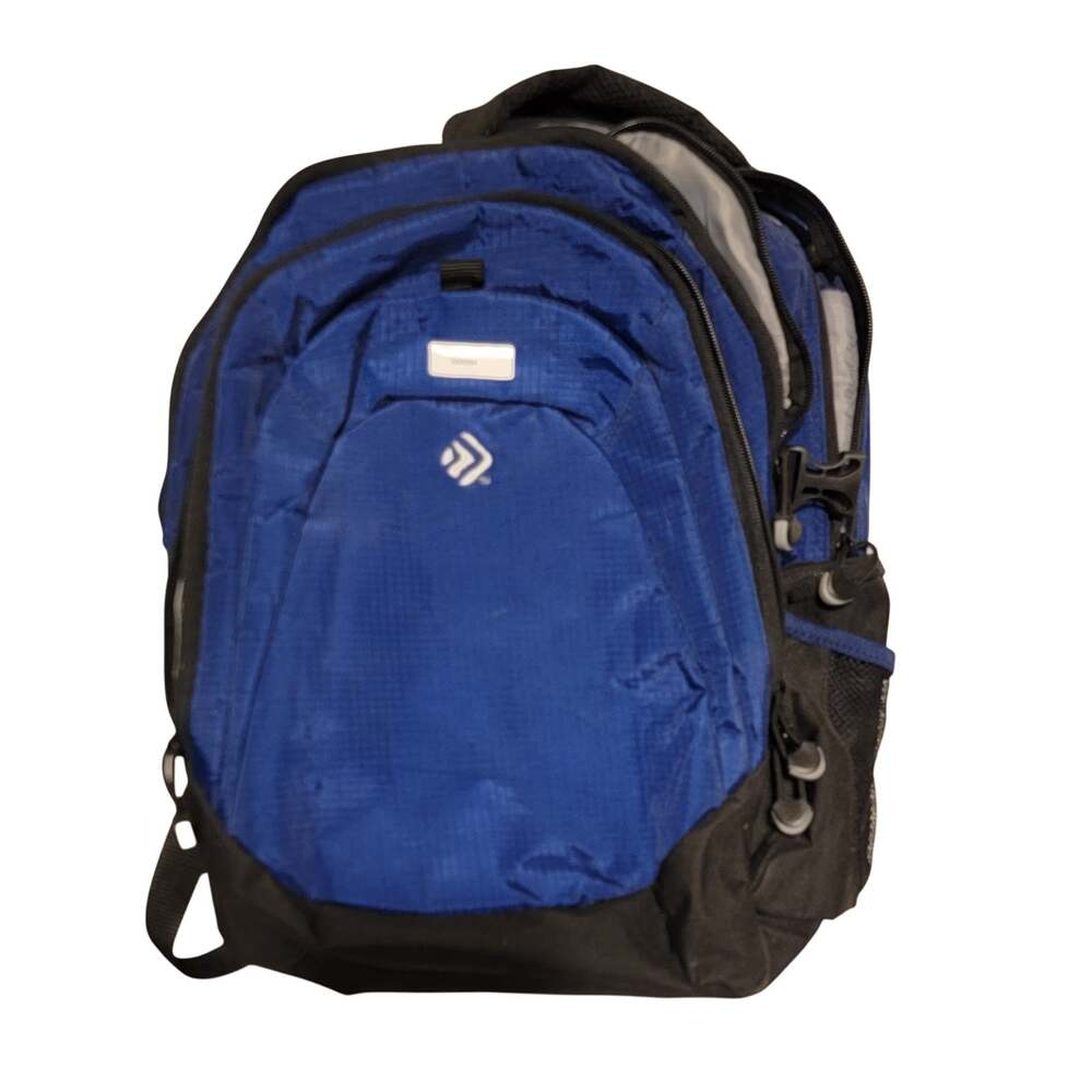 Outdoor Products Blue Backpack Multi-Pocket System